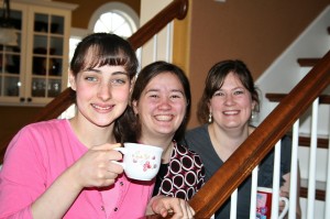 Us girls, and coffee! :D 