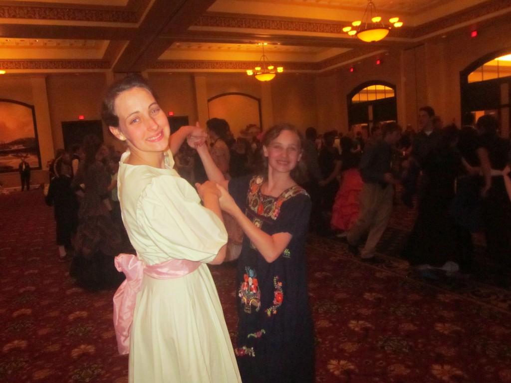 Dancing with my sister! 