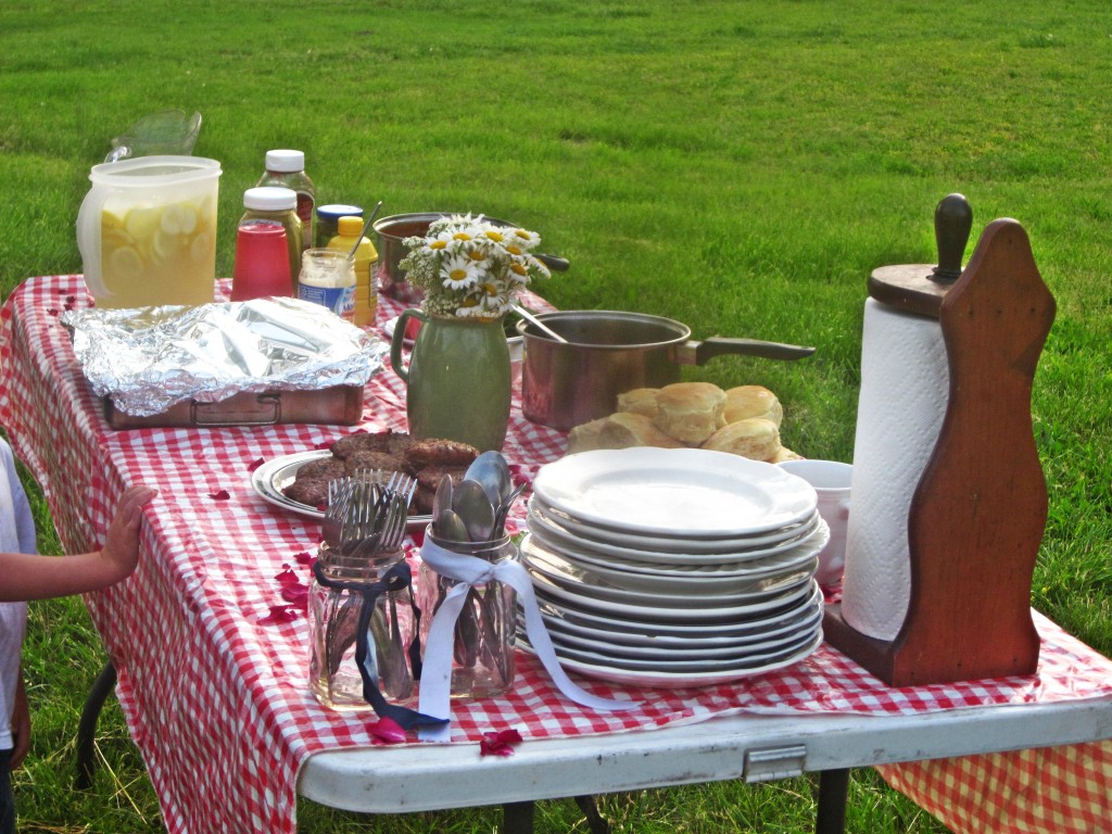 Memorial day dinner. 