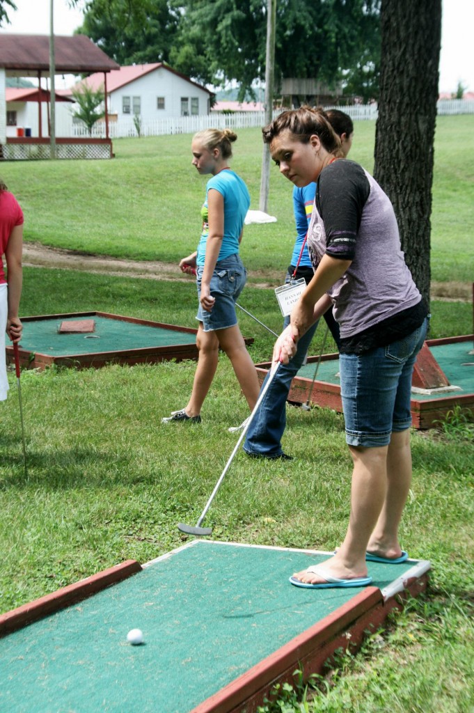 Putt Putt Golf. 