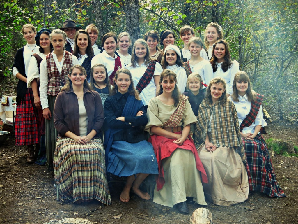 The group of mothers of the next generation! Or, if you prefer, the lovely young ladies who attended my party! :) 