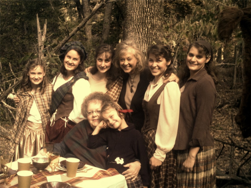 Grandmama and the Discher ladies! 