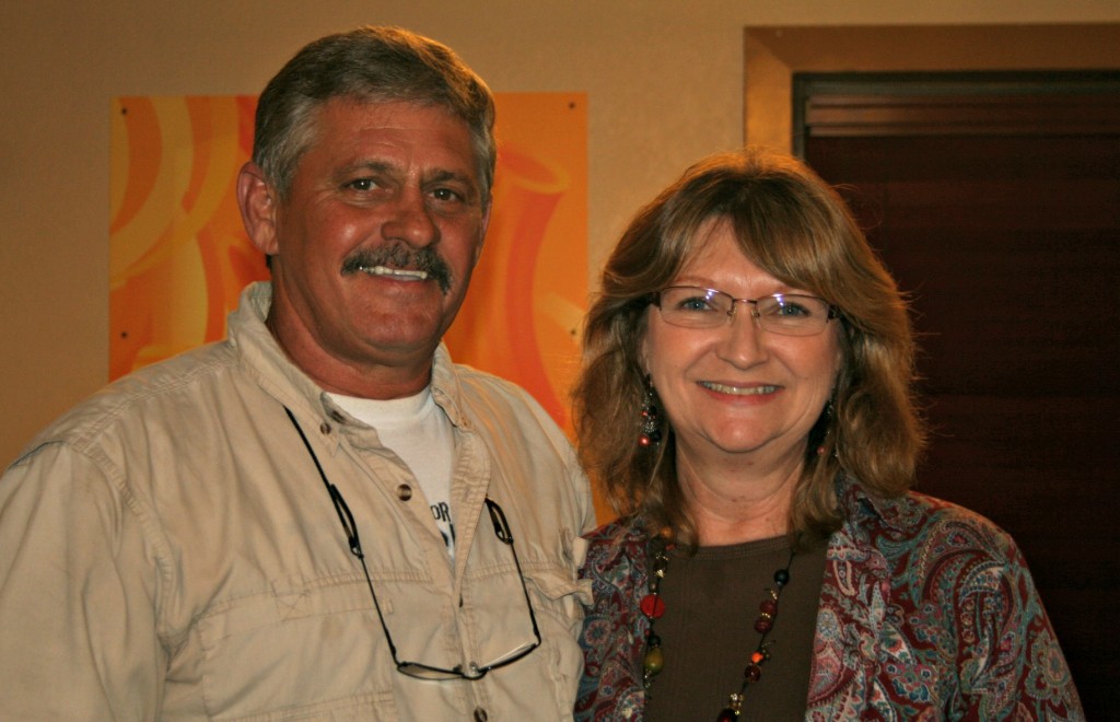 The proud parents of the groom!