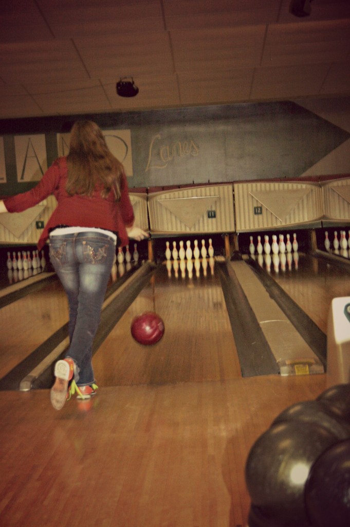 Even Esther got out there and bowled!