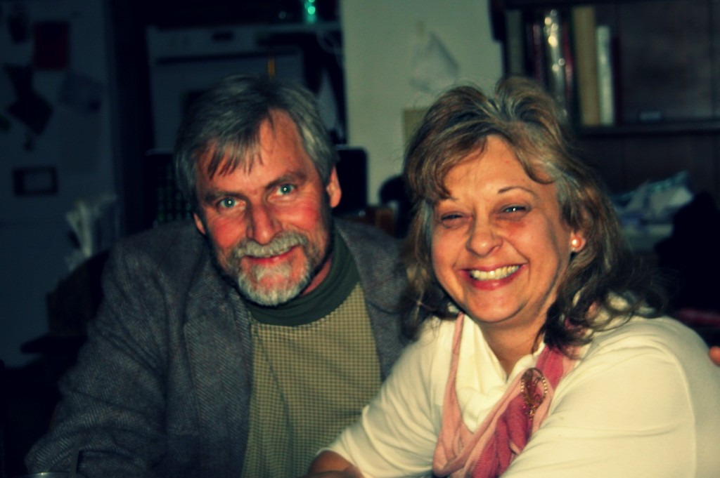 A quick picture of my wonderful parents!